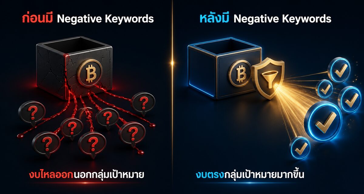 PMax Negative Keywords 2026: คุม AI ไม่ให้ยิงพลาดกลุ่ม 1 PMax Negative Keywords 2026 การตั้งค่าคุม AI ใน Performance Max