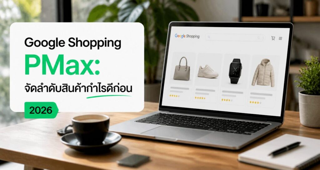 Google Shopping PMax: จัดลำดับสินค้ากำไรดีก่อน 2026